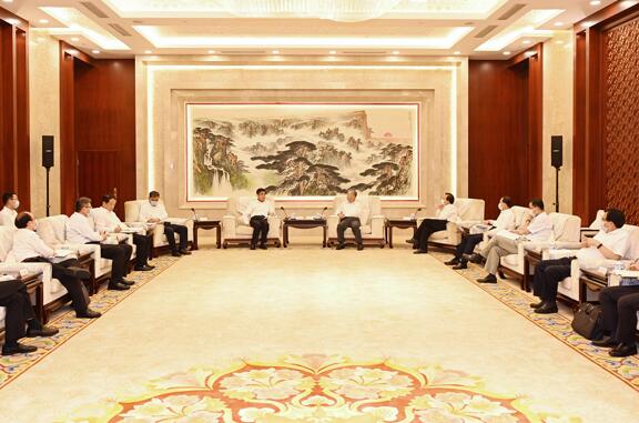 舒印彪拜會(huì)山東省委書記劉家義、省長李干杰
