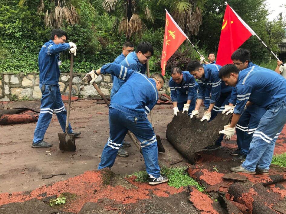 國家電投貴州金元納雍電廠開展“堅守初心強黨性，擔當使命作先鋒”主題黨日活動