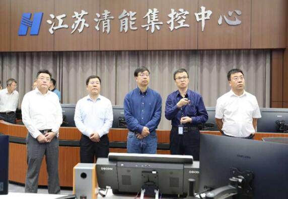 中國(guó)華能集團(tuán)有限公司總經(jīng)理、黨組副書記鄧建玲到華能在蘇企業(yè)調(diào)研