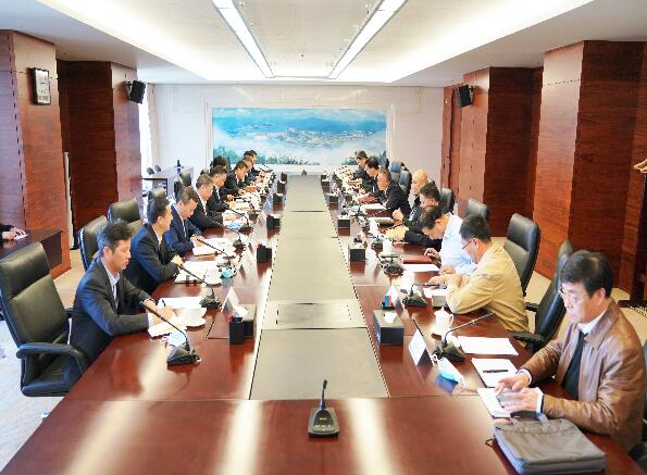 中國能建黨委書記、董事長宋海良拜會三峽集團(tuán)董事長雷鳴山
