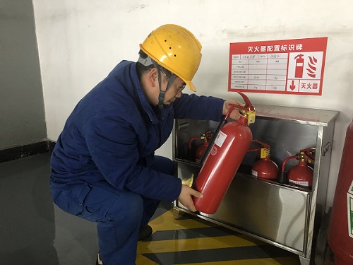 國(guó)能四川江油發(fā)電廠組織開(kāi)展消防器材專(zhuān)項(xiàng)檢查