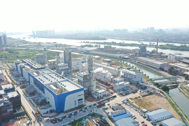 東莞中堂燃氣熱電聯(lián)產(chǎn)二期工程2號機組汽機、燃機并網(wǎng)發(fā)電