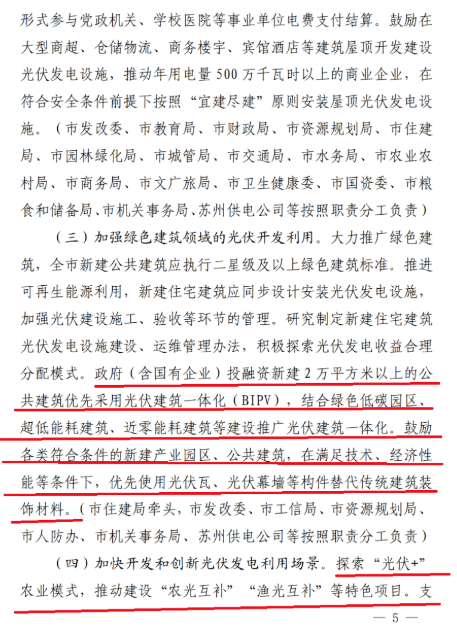 蘇州：國(guó)企廠房100%安裝分布式光伏！