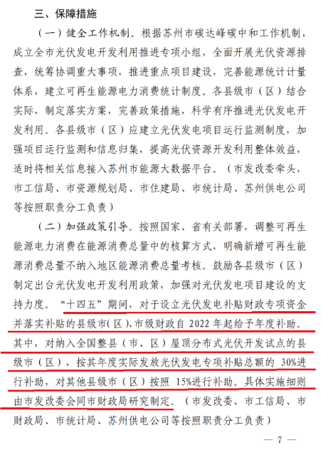 蘇州：國(guó)企廠房100%安裝分布式光伏！