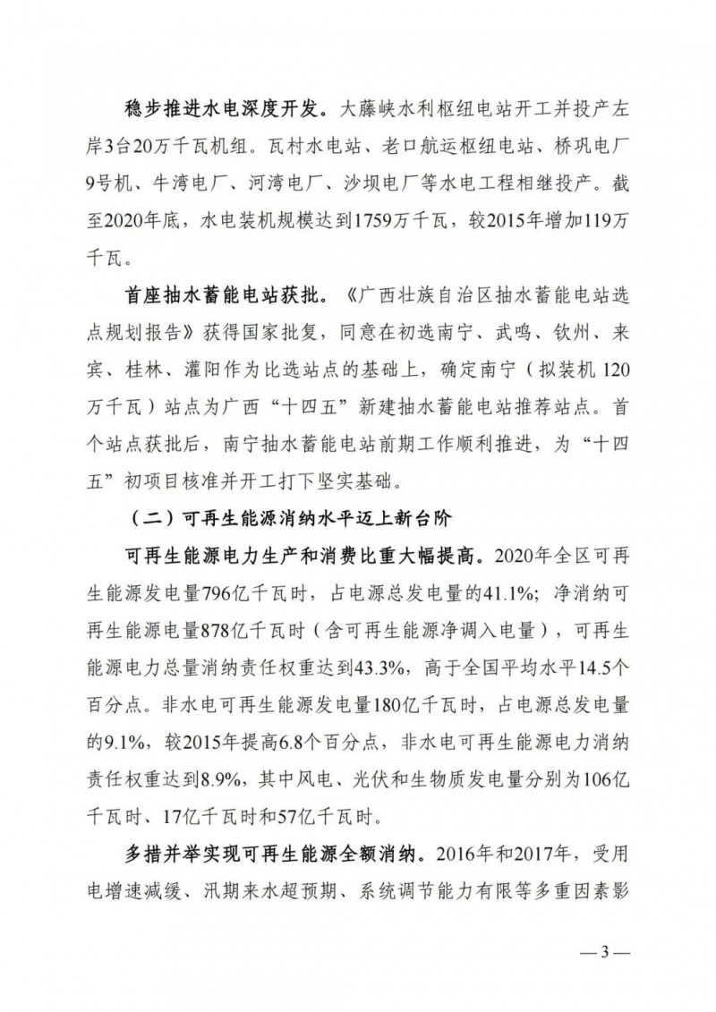 廣西“十四五”規(guī)劃：大力發(fā)展光伏發(fā)電，到2025年新增光伏裝機(jī)15GW！