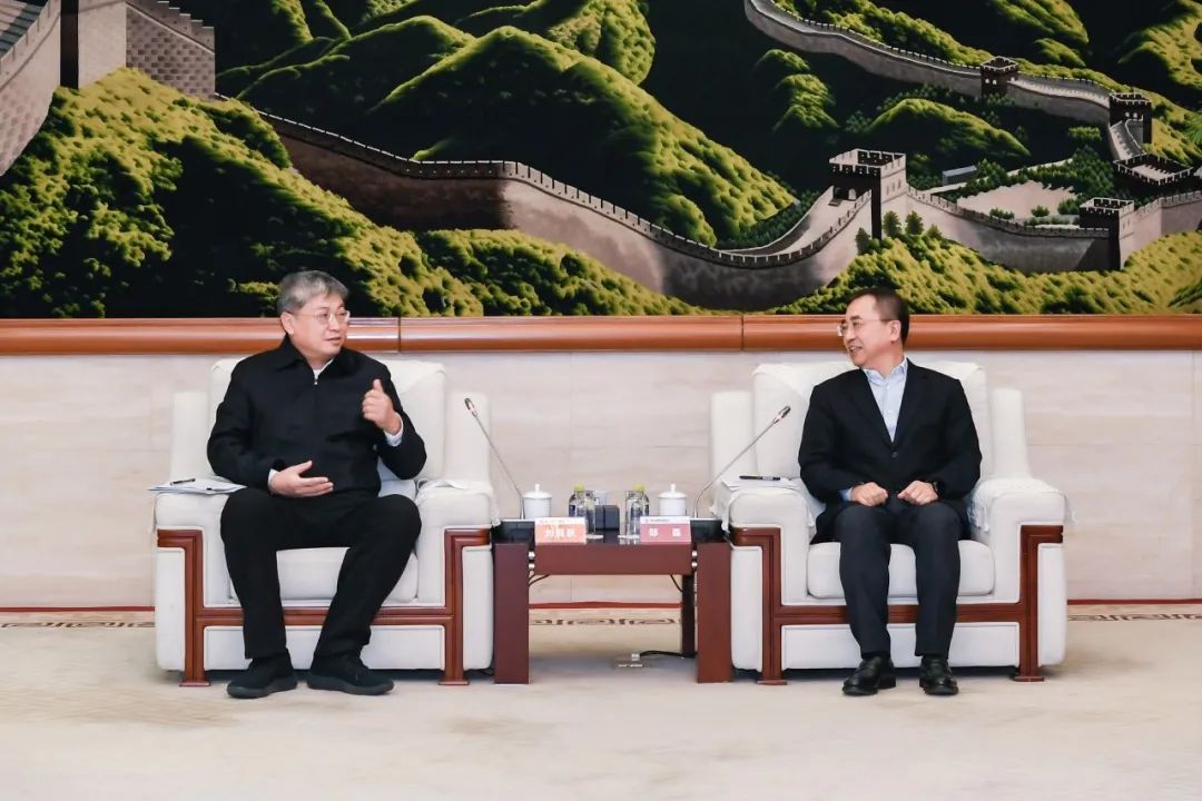 國家能源集團黨組書記、董事長劉國躍與中國大唐主要領(lǐng)導(dǎo)會談