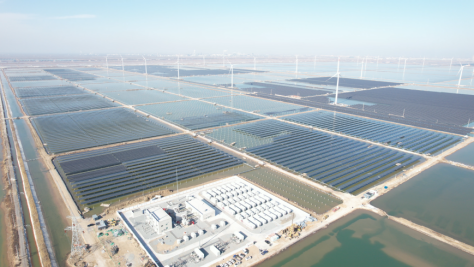 300MW！魯北鹽堿灘涂風(fēng)光儲輸一體化基地一期項目并網(wǎng)