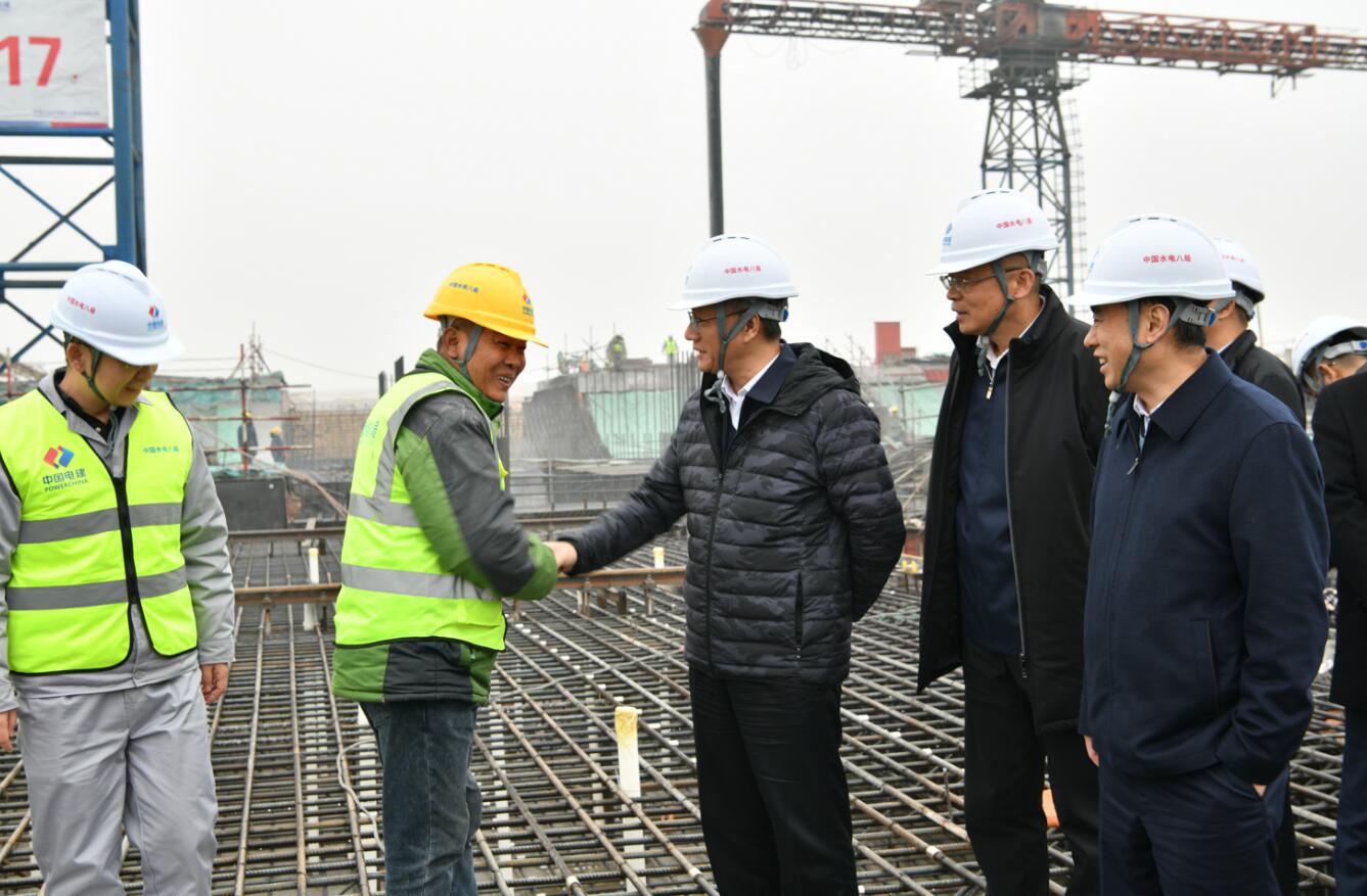 中國電建黨委副書記、總經(jīng)理王斌赴基層開展安全生產(chǎn)督導(dǎo)并調(diào)研