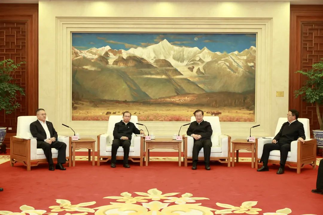 華電集團(tuán)董事長(zhǎng)江毅、總經(jīng)理葉向東拜會(huì)云南省委書(shū)記王寧、省長(zhǎng)王予波