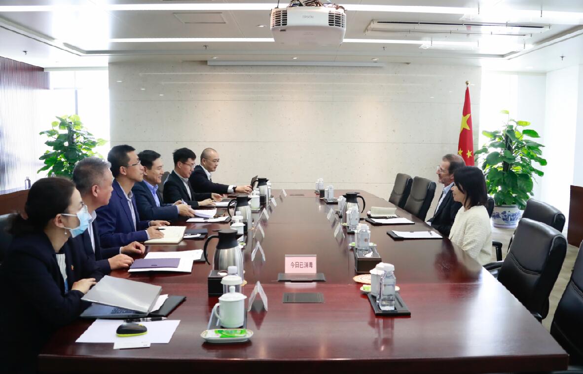 國家電投黨組成員、副總經(jīng)理陳海斌會(huì)見國際鋁業(yè)協(xié)會(huì)秘書長邁爾斯·珀瑟