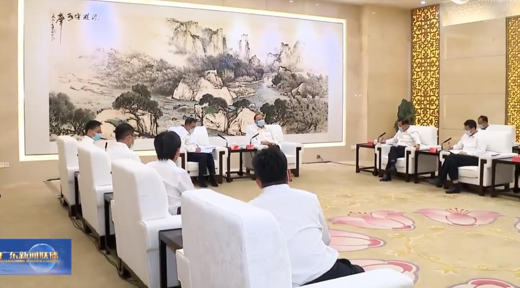 大唐集團(tuán)黨組書記、董事長鄒磊拜會廣東省委書記黃坤明、省長王偉中