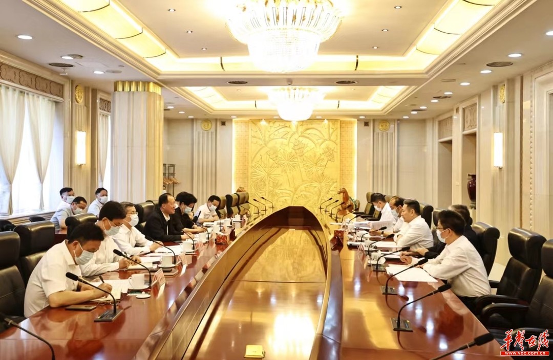 湖南省政府在京與交通運輸部、國家能源局、中國中車舉行工作會談