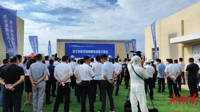 總用時不到90天，一座儲能電站在新灣鎮(zhèn)拔地而起