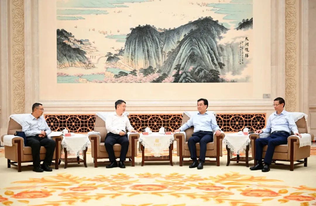 華能集團(tuán)黨組書記、董事長溫樞剛拜會江蘇省委書記信長星、省長許昆林
