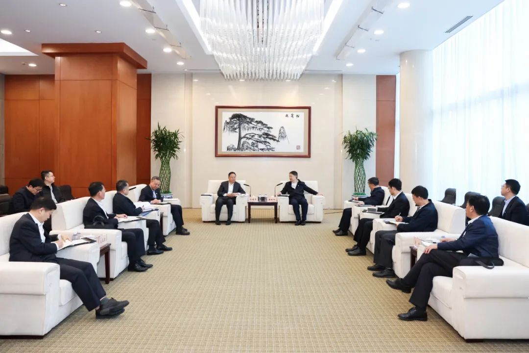 華能集團黨組書記、董事長溫樞剛會見中國鐵建黨委書記、董事長汪建平