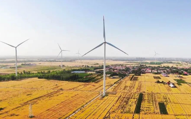 寰泰能源又一風(fēng)電項(xiàng)目落地河北柏鄉(xiāng)，總?cè)萘?0MW