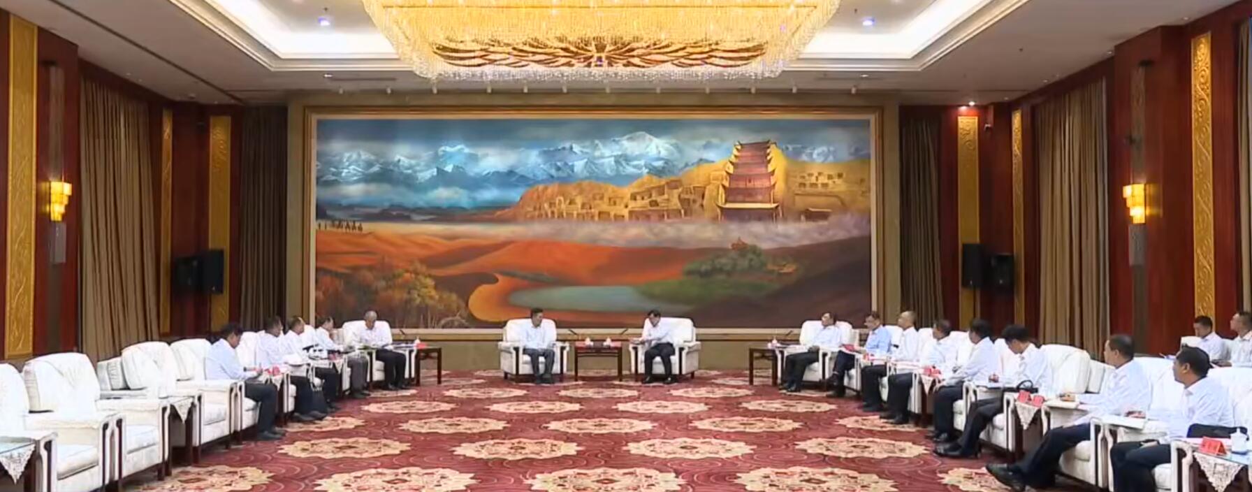 國家電投董事長劉明勝、總經(jīng)理栗寶卿拜會(huì)甘肅省委書記胡昌升、省長任振鶴