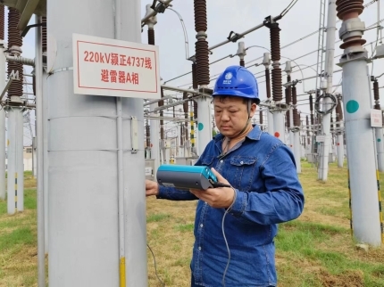 監(jiān)督檢查隱患電桿，全力保障電力安全