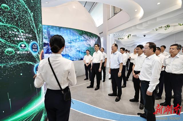 湖南省委副書記、省長毛偉明調(diào)研新型電力系統(tǒng)建設(shè)情況