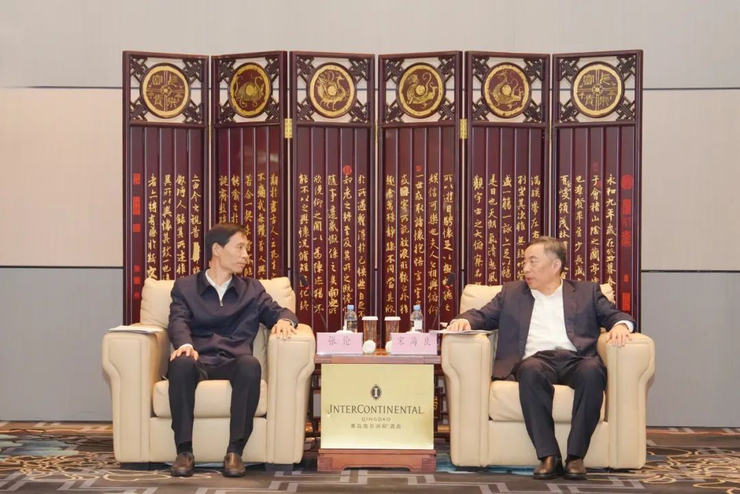 中國能建黨委書記、董事長宋海良與菏澤市委書記張倫會(huì)談