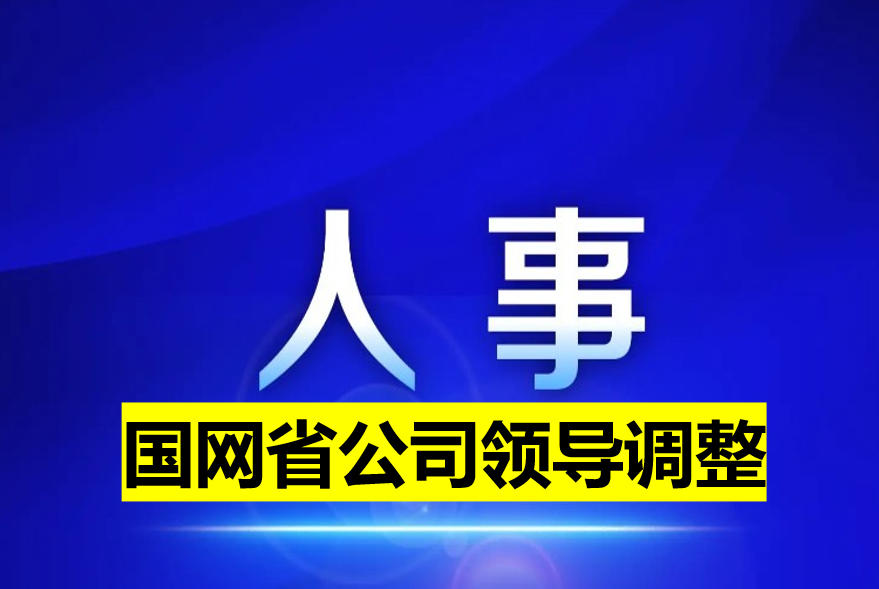 國(guó)網(wǎng)省公司領(lǐng)導(dǎo)調(diào)整